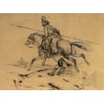 Victor Adam (1801-1866), Cossack on Horseback