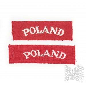 PSZnZ Pair of Poland Patches
