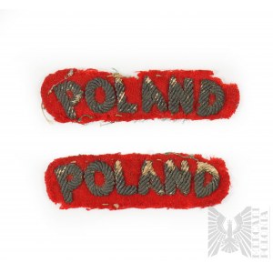 PSZnZ Pair of Patches Poland Bajorek