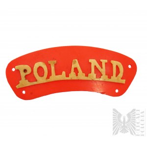 PSZnZ Naszywka “Poland” Plastikowa