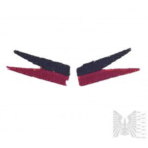 PSZnZ Collar Pennants Carpathian Lancers Regiment