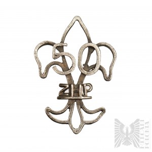 Distintivo d'argento dell'emigrazione 50° anniversario dell'Associazione scoutistica polacca