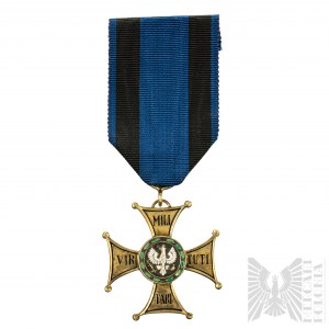 PSZnZ Virtuti Militari IV Klasse Spink & Son (Silber vergoldet)