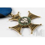 PSZnZ Virtuti Militari IV Classe Spink &amp; Son (Argento dorato)