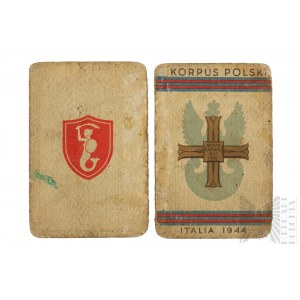 PSZnZ Légitimation de la Croix de Monte Cassino de 3 DSK n° 5413