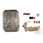 PSZnZ Set of badges and decorations Olanin Kazimierz - 5th Sanitary Company 5KDP Monte Cassino