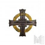 Odznak veterána PASnZ 30 let - Tobruk a odznak 50 let - Monte Cassino