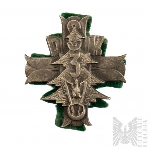 PSZnZ Badge of the 3rd Carpathian Rifle Division - F.M Lorioli