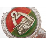 PSZnZ Badge of the 2nd Warsaw Armored Division for Car.