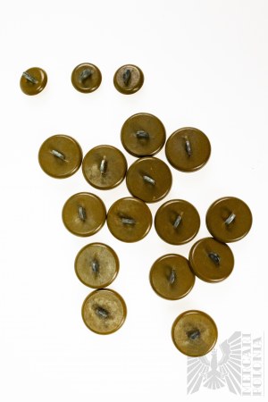 PSZnZ Set of Bakelite Buttons - Franciszek Glowniak