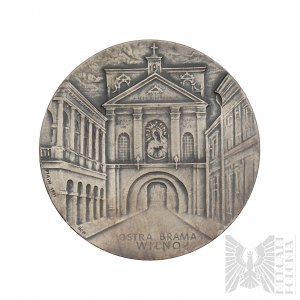 III RP-Medaille Mutter und Sohnesherz, Ross-Friedhof, Vilnius (B.Chmielewski)