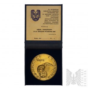 PRL Commemorative medal 25 years of Military Unit 5051 Radom 1983