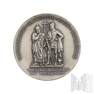 PRL Medal, Veritate Et Scientia 1857-1982 “Mieszko i Bolesław Oni Początkiem” (Stanisława Wątróbska)