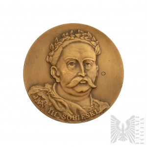 PRL Médaille Jan III Sobieski - Odsiecz Wiedeńska 1683 (Monnaie de Varsovie)