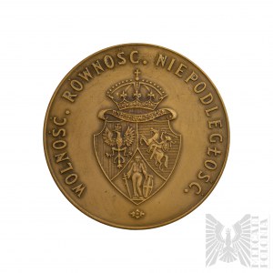PRL-Medaille Januar-Aufstand PTAiN Warschau (M. Lipowski)