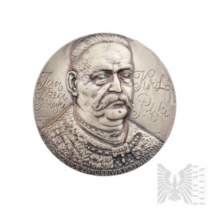 Medaila PRL Jan III Sobieski - poľský kráľ - PTAiN Varšava 1983 (B. Chmielewski)