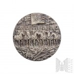 PRL-Medaille Jan III Sobieski König von Polen - PTAiN Warschau 1983 (B. Chmielewski)
