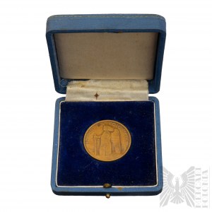II RP Medaila k 15. výročiu znovuzískania námornej, námornej a koloniálnej ligy (T. Breyer)