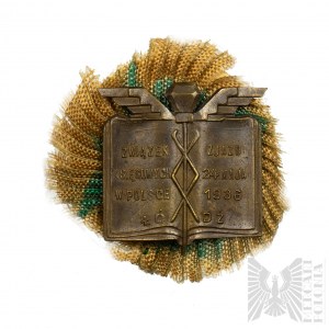 II RP Badge of the Union of Accountants in Poland, Convention May 24, 1936 Łódź