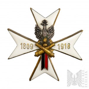 II RP Odznaka Oficerska Dywizjonu Artylerii Konnej