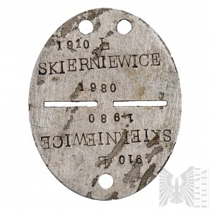 II RP Wojsko Polskie Immortal / Identity Marker Wz. 31 Skierniewice Piotr Marciniak