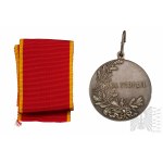 Cárske Rusko/Mikolaj II - Medaila za usilovnosť (1894) STRIEBORNÁ Veľká Vzácna