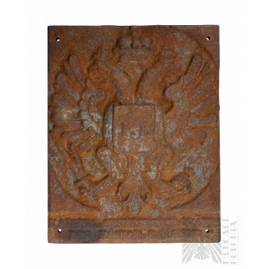 Austria-Hungary, Border Post Eagle Placard