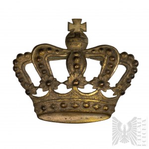 XIX secolo, Prussia 1860-1870 Corona per Pikielhauba