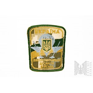 Guerra in Ucraina 2022/2024 Patch ucraina - Truppe d'assalto aviotrasportate, DSHV ZSU