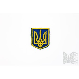 Guerre en Ukraine 2022/2024 Écusson ukrainien - Trident d'Ukraine
