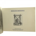 Magdalena Abakanowicz Centrum Rzeźby Polskiej Orońsko Centrum Sztuki Współczesnej Warszawa Muzeum Narodowe w Gdańsku [Katalog / 1995]