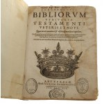 Concordantiae Bibliorum utriusque Testamenti, Veteris et Novi quas merito maximas et absolutissimas liceat appelare [Biblická konkordance k Písmu Starého a Nového zákona] [Brugensis Franciscus Lucas] [STARODRUK][1612].