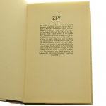 Zly [Zły] Leopold Tyrmand [FIRST ENGLISH EDITION / London / 1958]