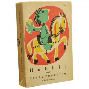 Hobbit czyli Tam i z powrotem J.R.R. Tolkien oprac. graf. Jan Młodożeniec [PIERWSZE WYDANIE / 1960]