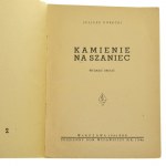 Kamienie na szaniec Juliusz Górecki [Aleksander Kamińki] [il. St. Tukan] [2. vydání / 1944].