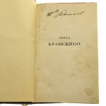 Dzieła Krasickiego dziesięć tomów w jednym z portretem autora Ignacy Krasicki [PARYŻ 1830]