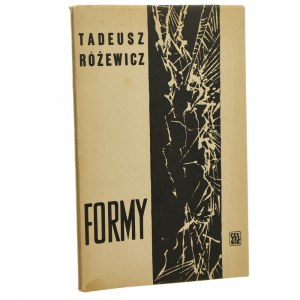 Formy Tadeusz Różewicz [il. Jerzy Tchórzewski] [PIERWODRUK / 1958]