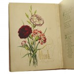 Květy a básně Maxmiliána Fajanse Druhé vydání - rozmnožené o díla Marii Konopnické a Adama Pluhy [1883].