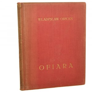 Ofiara Władysław Orkan [oprawa: R. Jahoda winieta J. Bulas / 1905]