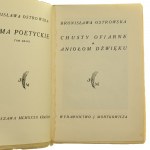 Chusty ofiarne Aniołom dżwięku Bronisława Ostrowska [1932]