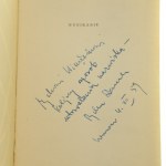 Gruppo di Poesia Wierzbak [Ryszard Danecki, Marian Grześczak, Konrad Sutarski, Bohdan Adamczak] [AUTOGRAFO] [PIERWODRUK / 1959]