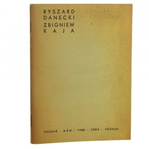 Ryszard Danecki, Zbigniew Kaja zred. Wiktor Woroszylski [1958]