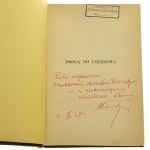 Drogą do Urzędowa Melchior Wańkowicz [AUTOGRAF / Nowy Jork / cop. 1955]