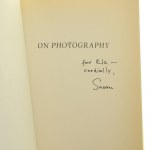 On Photography Susan Sontag [AUTOGRAF] [1990]