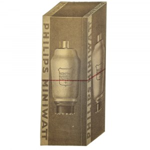 Tak wygląda opakowanie eksperymentalnych lamp Philips Miniwat [FOLDER / ca 1930]