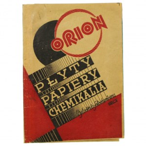 Orion Plates Paper Chemicals Photochemical Manufactory Kielce [PACCHETTO FOTOGRAFICO AZIENDALE / anni '30] (1)