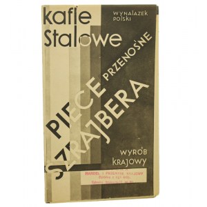 Przenośne piece Szrajbera z kafli stalowych [FOLDER / ca 1930]