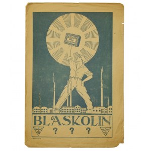 Sapone al benzolo Blaskolin [Opuscolo pubblicitario / ca 1927].