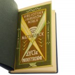 Życie przestrzeni Maurycy Maeterlinck [EGZ. Z KSIĘGOZBIORU PROG. JERZEGO ŁOJKA / Bibljoteka Laureatów Nobla / 1929]