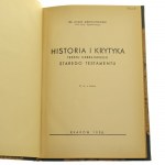 Historia i krytyka tekstu hebrajskiego Starego Testamentu Józef Archutowski [1938]